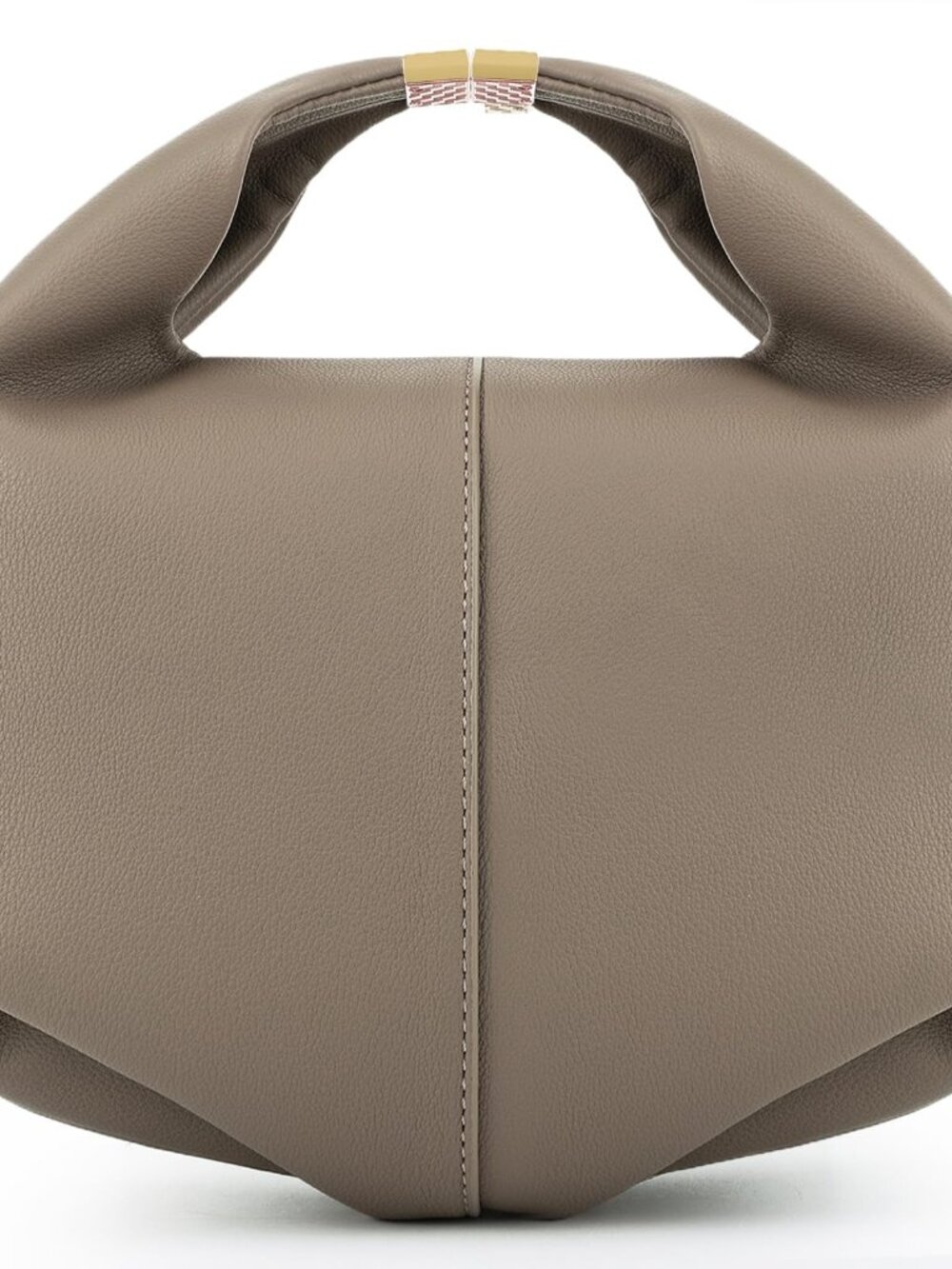 Dumpling Clutch Beige